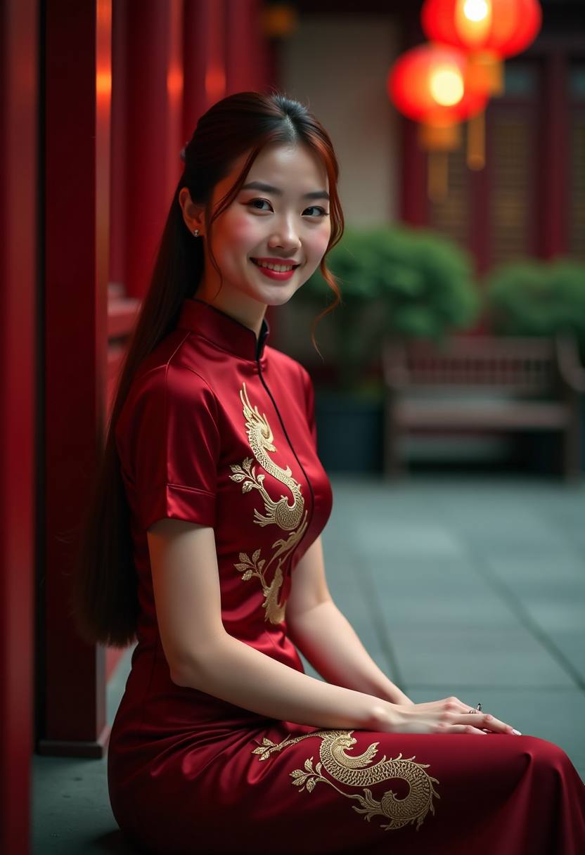 房式108个摆姿图解 环境融合