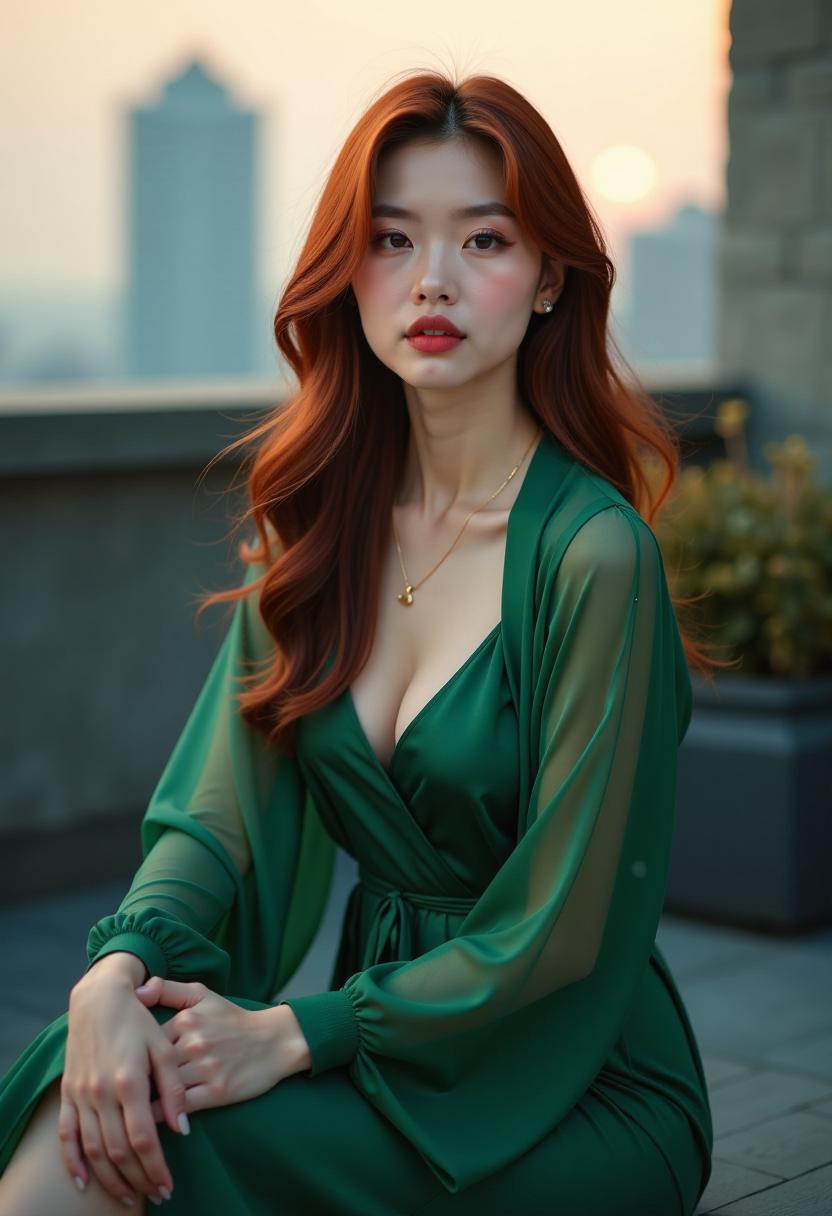 几何剪影摆姿